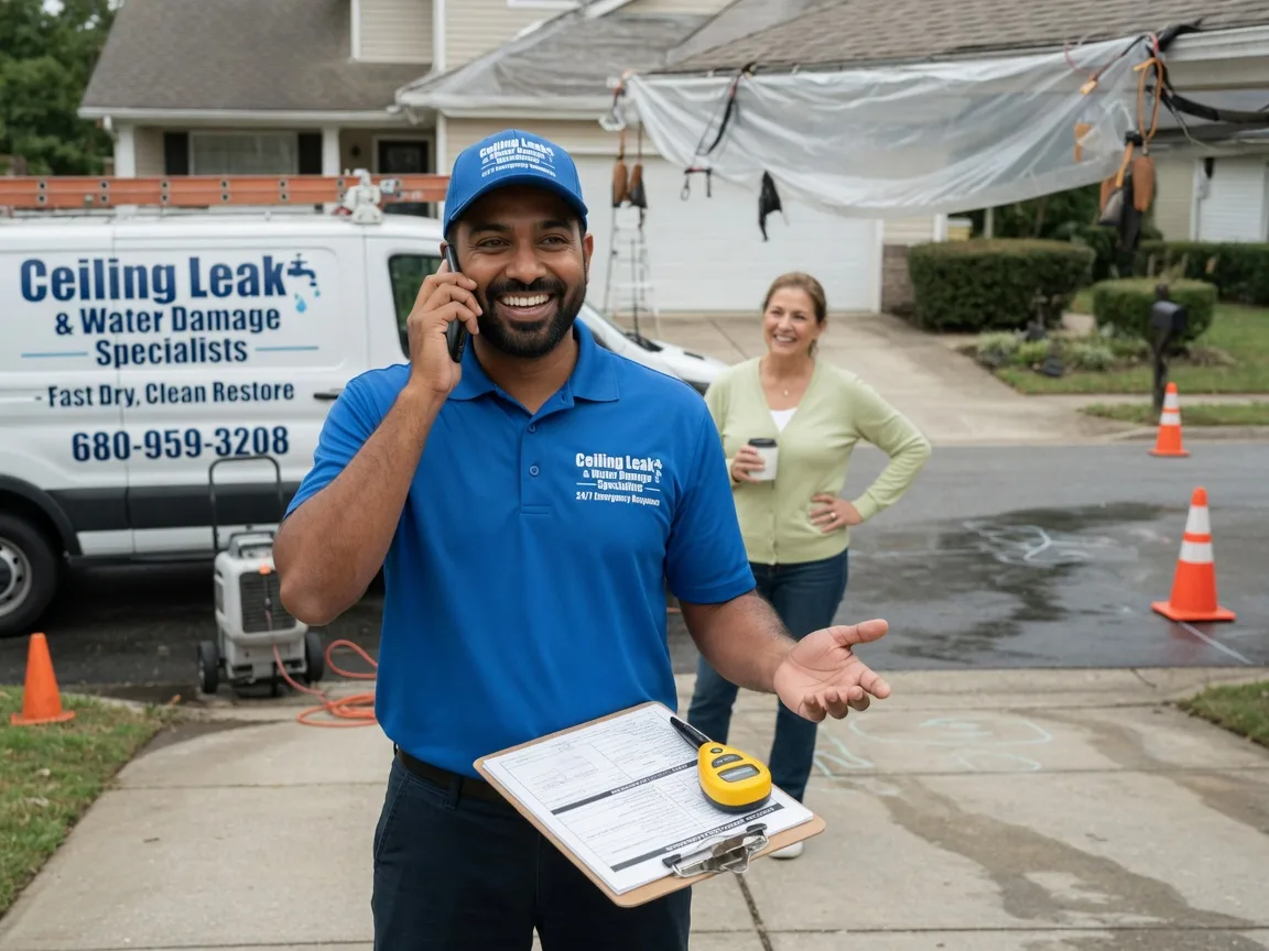 Ceiling Leak Cleanup Stockton, UT FAQs